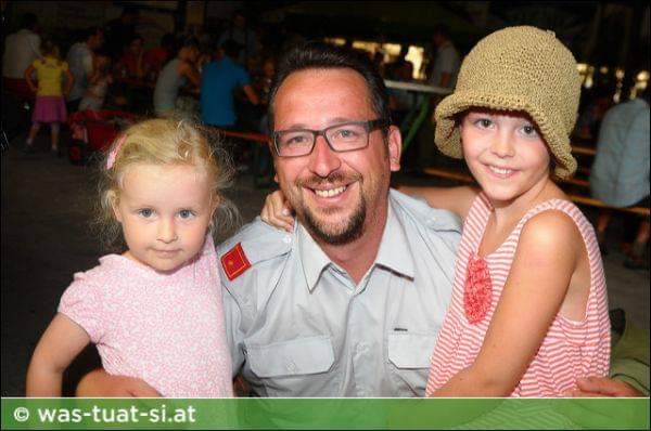 Meine Schwester, mein Papa und ich